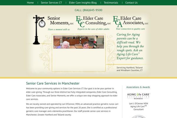 eldercareconsultingllc.com site used Twenty Fifteen