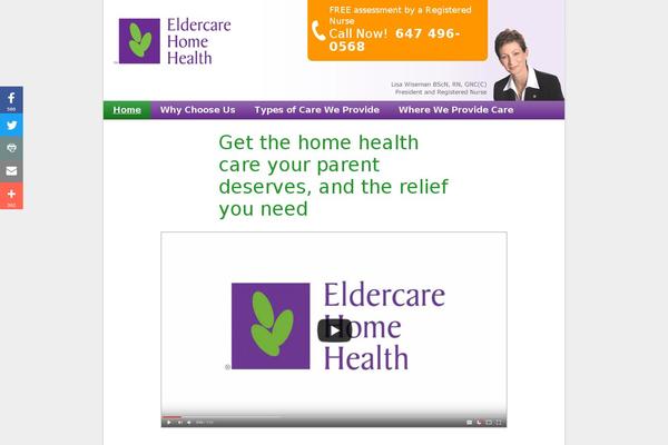 eldercarehomehealth.com site used Eldercare