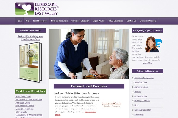 eldercareresourceseastvalley.com site used Seventeen