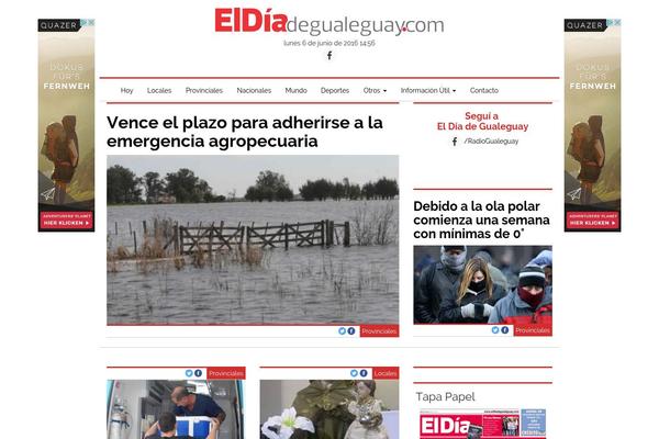 eldiadegualeguay.com site used Edgchu