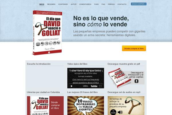 eldiaquedavidvencioagoliat.com site used eBook