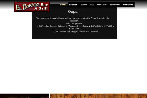 eldorado-bar-grill.com site used Eldorado