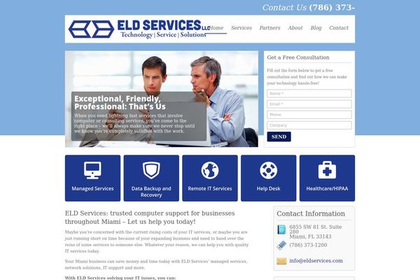 eldservices.com site used Designh