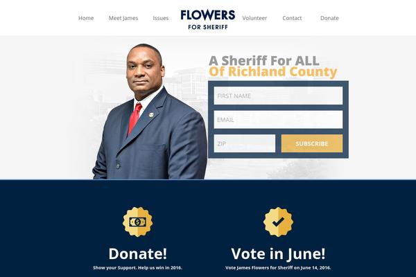 Flowers theme site design template sample