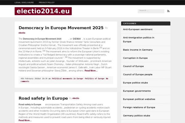 electio2014.eu site used Designportfolio