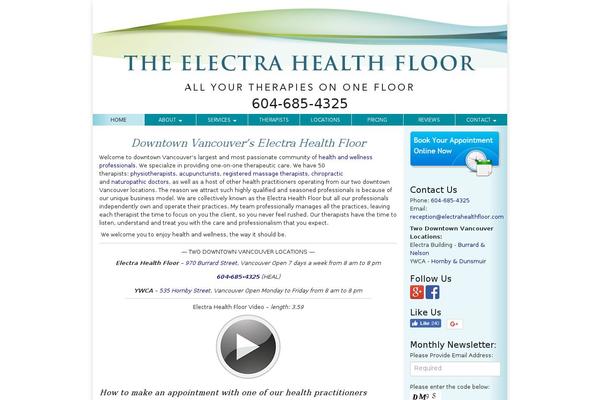 electrahealthfloor.com site used Electrahealthfloor