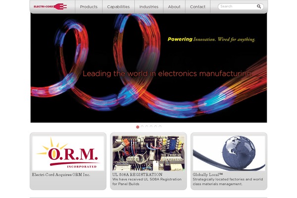 electri-cord.com site used Ecm