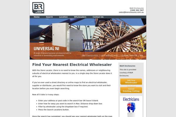 electrical-wholesaler.com.au site used Brenclosures