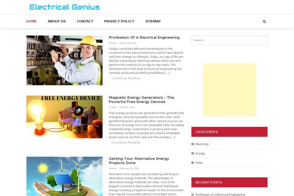 Avada theme site design template sample