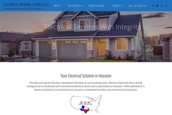 electricalnational.com site used Electricalnationaltheme