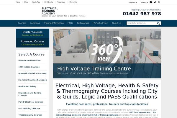 electricaltrainingcourse.co.uk site used Etc