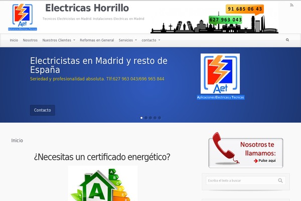 electricashorrillo.com site used Tt