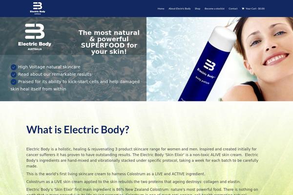 electricbody.com.au site used Electricbody