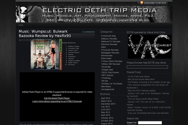 electricdethtripmedia.com site used Gunpowder