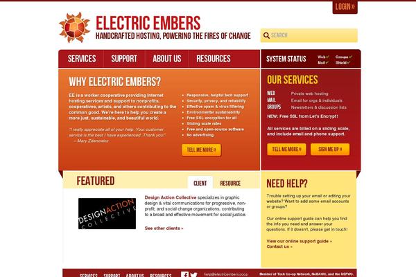 electricembers.coop site used Ee2018