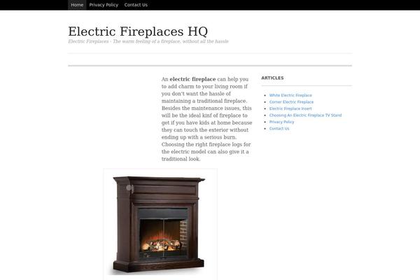 Canvas theme site design template sample