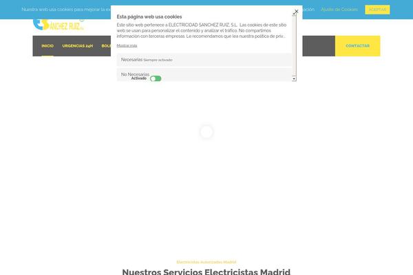 electricistasdemadrid.es site used Westy-child