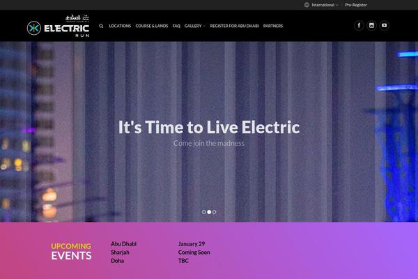 electricrun WordPress theme, websites list used electricrun theme electricrun theme websites examples