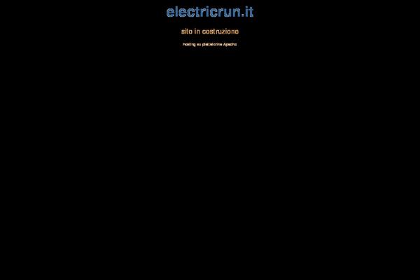 electricrun.it site used Electric-run