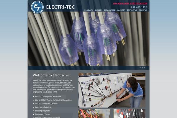 electritec.com site used Electritec