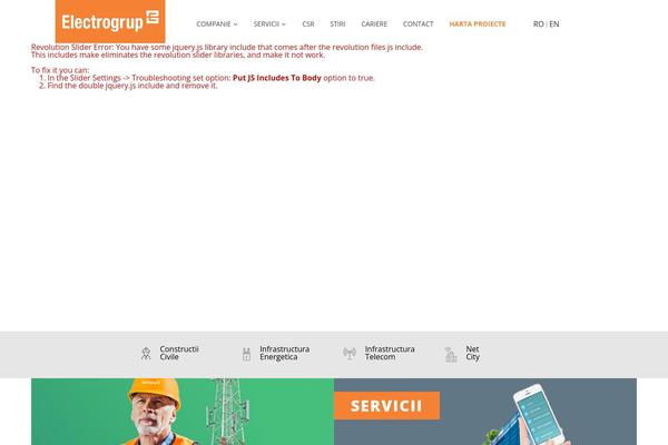 electrogrup.ro site used Businesslounge