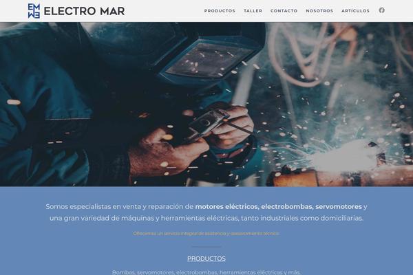 electromar.com.ar site used Oceanwp-electro