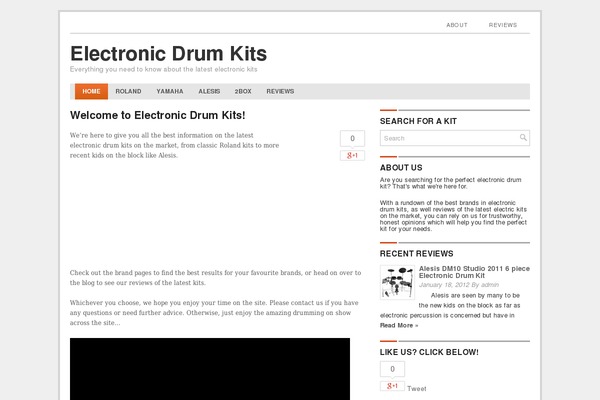 electronic-drum-kits.co.uk site used Sezen