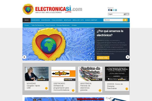 electronicasi.com site used Theme1686