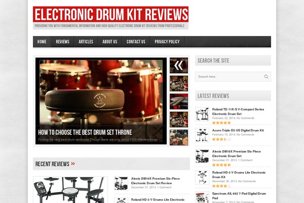 electronicdrumkitreviews.net site used Mindscape