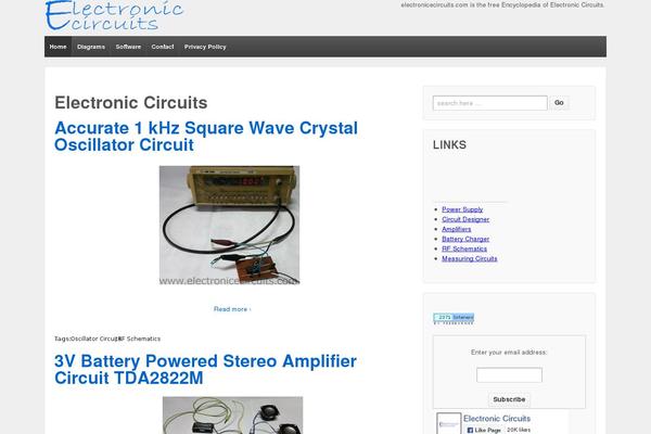 electronicecircuits.com site used Minimalistique
