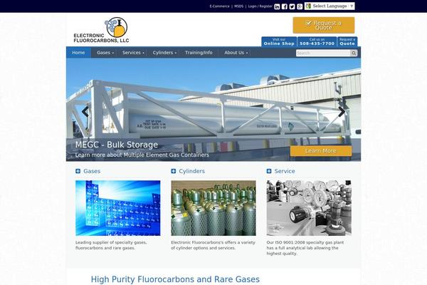 electronicfluorocarbons.com site used Electronic