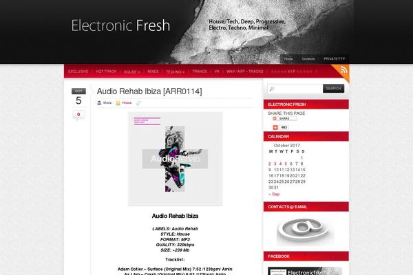 electronicfresh.com site used Colorbold