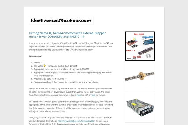 Twenty Twelve theme site design template sample