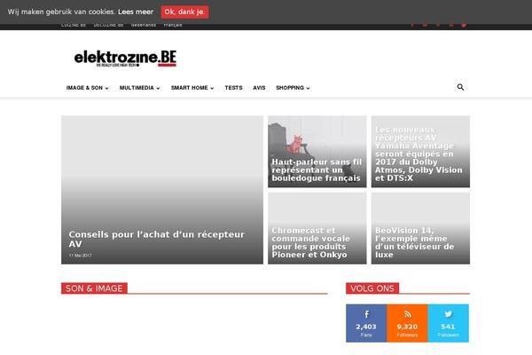 electrozine.be site used Multinews