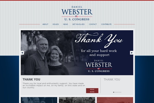 electwebster.com site used Webster