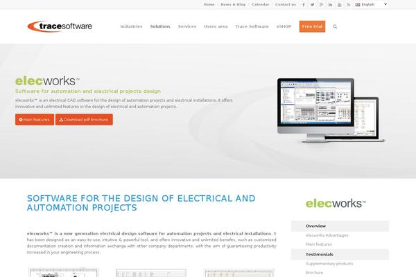 elecworks.com site used Trace-software