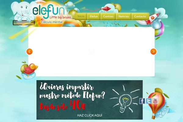 elefunspain.com site used Elefun