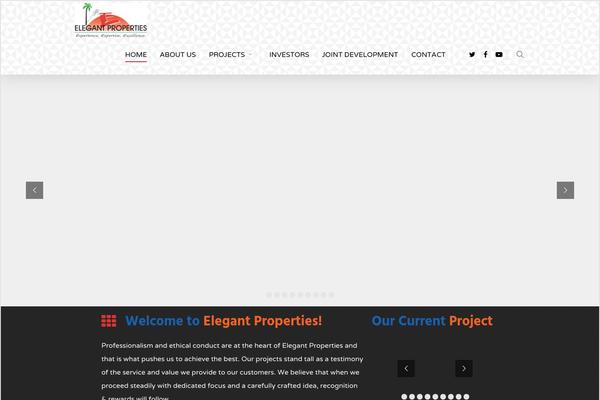 Ca theme site design template sample