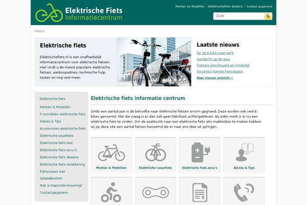 elektrischefiets.nl site used Kemper