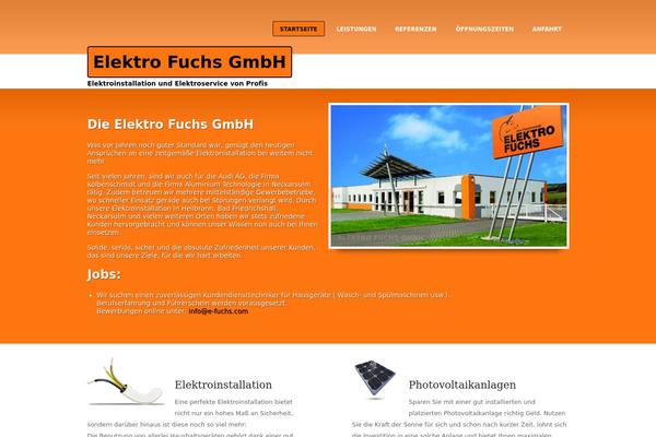 Divi theme site design template sample