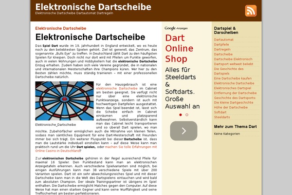 elektronische-dartscheibe.com site used Prosense