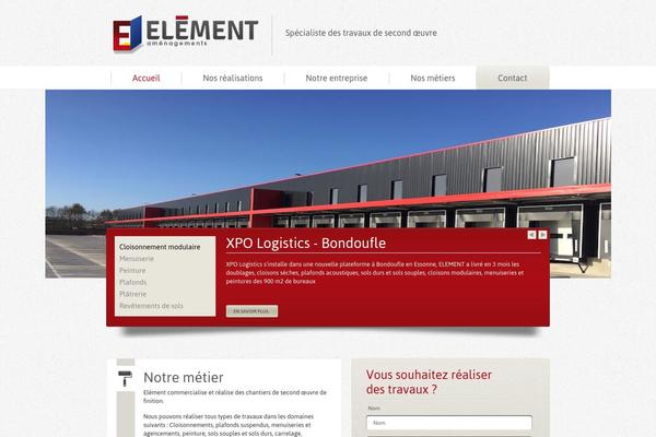 element-amenagements.com site used Agence14bis