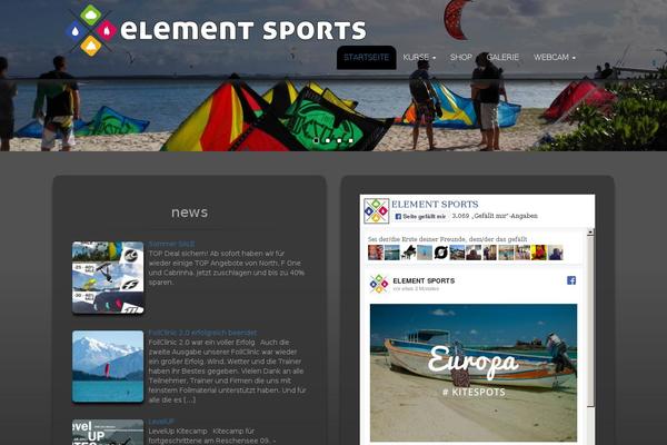 element-sports.de site used Es-dark