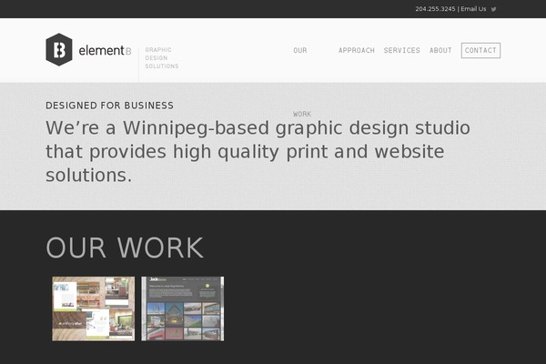 Enfold theme site design template sample