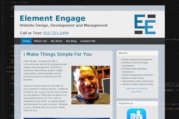 elementengage.com site used Storefront-ee