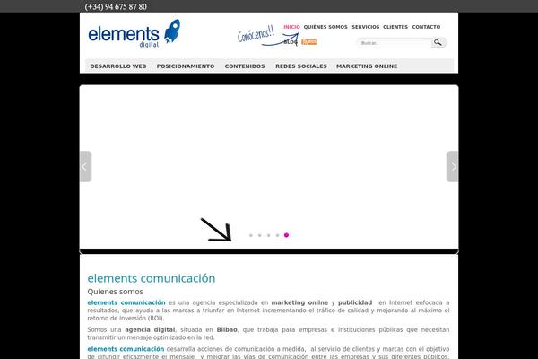 elementscomunicacion.com site used Elements