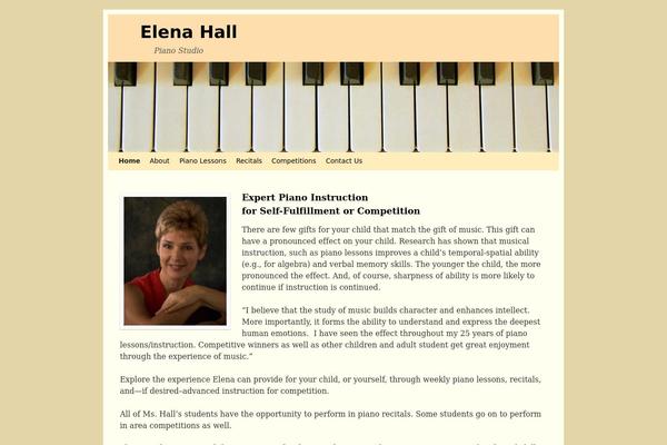 Weaver II theme site design template sample