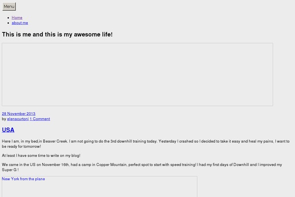Twenty Thirteen theme site design template sample