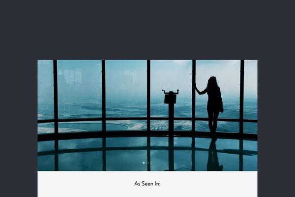 Salient theme site design template sample