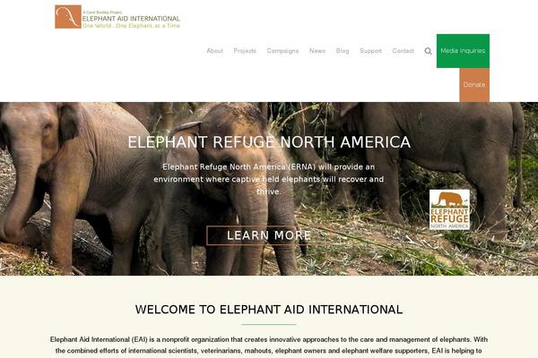 elephantaidinternational.org site used Eai-custom
